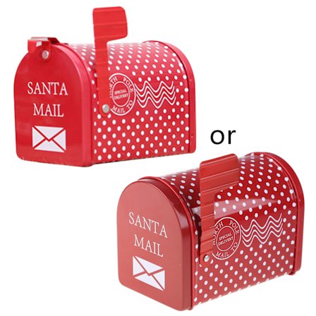 Talvinen punainen lumimies joulukuusi postilaatikko, vakiokoko, joulupukin kuvio, kirjelaatikot, koriste, tervetuloa kotiin