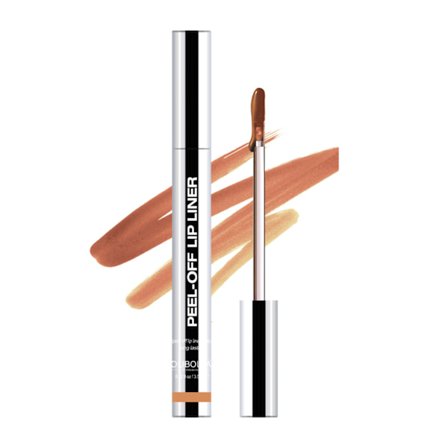 Peel Off Lip Liner Stain, Overføringssikker Vanntett Lip Tint, Ikke-klebende Kopp Leppestift Kosmetikk, for Daglig Festbruk