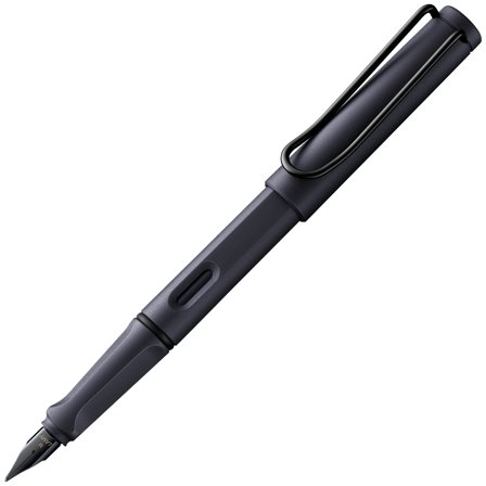 Safari Fountain pen Steel Black Broad