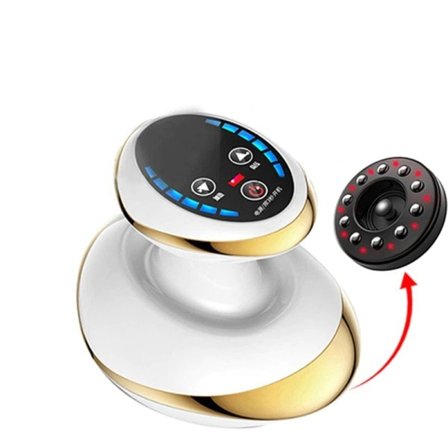 Elektrisk Vacuum Cupping Massager Kropp Anti Cellulite Massasje Maskin Fot massasje