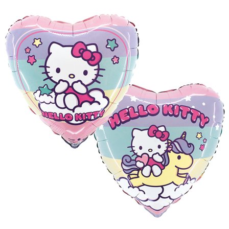 Folieballon Hello Kitty Rainbow