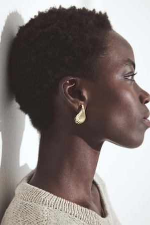 NA-KD Boucles d'oreilles goutte texturées - Bijoux - - One Size