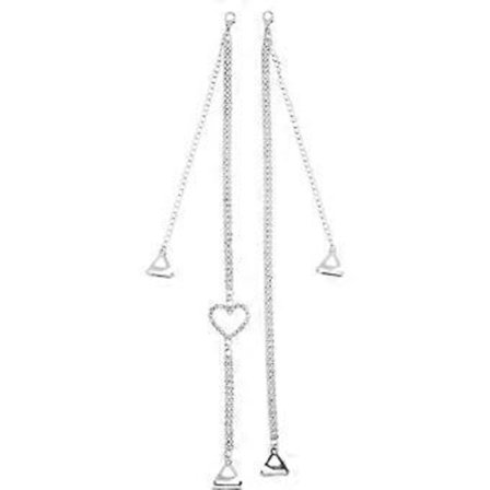 1 Par BH-band Strass Axelband Axelbandslös Klänning Band Ersättare