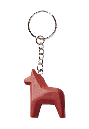 Åhléns Home Nyckelring häst Inredningsdetaljer Röd ONESIZE