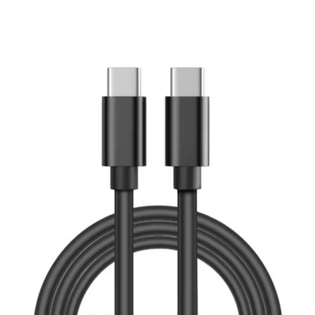 Samsung Galaxy S10 - 25W Hurtiglader 1 METER - USB-C til USB-C - SORT