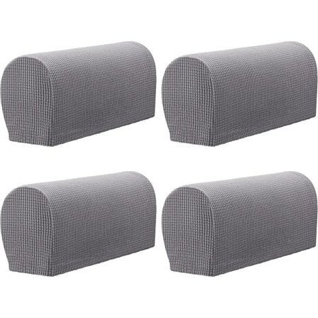 Armlenetrekk, sklisikker armstol, Sett med 4 sofaryggbeskyttere, for møbelbeskyttelse