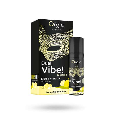 Orgie: Dual Vibe! Lemon Gin And Tonic - Erotik Vuxen: Tilbehør