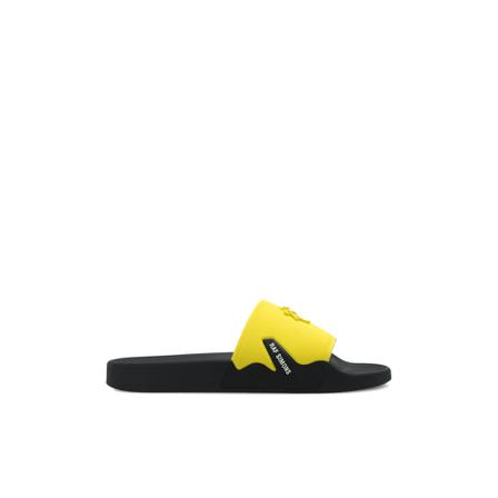 Raf Simons, Astra rubber slides Geel, Heren, Maat:43 EU