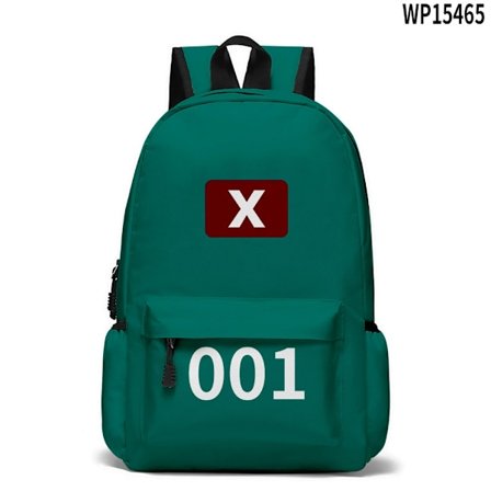 Squid Game -reppu opiskelijalle, koululaukku