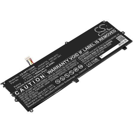 Batteri till Notebook, Bärbar dator för HP Elite X2 1012 G2 (1KE45AW) m.fl.