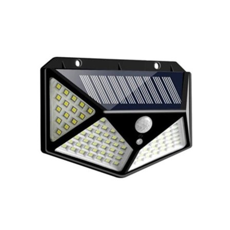 LED Solar Væg Lampe Alle Sider Lysende Induktion Lampe Menneske Vandtæt Udendørs Gårdsgård Trapper Lys