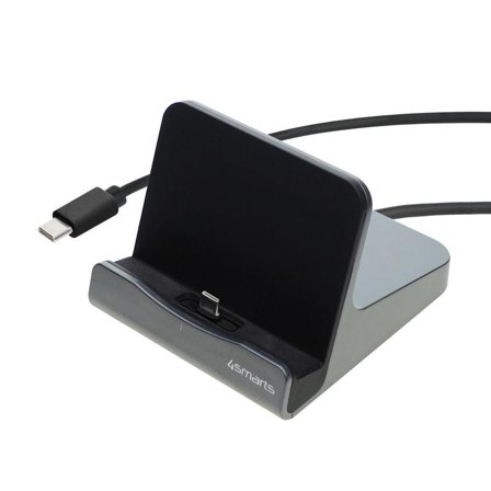 4smarts Charging Station VoltDock Tablet, USB-C 60W, gunmetal