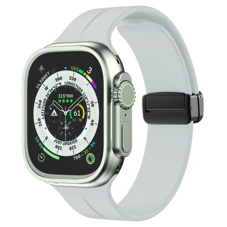 IC Silikoninen ranneke magneettilukko Apple Watch -hihnoille Apple Watch Ultra -kellolle