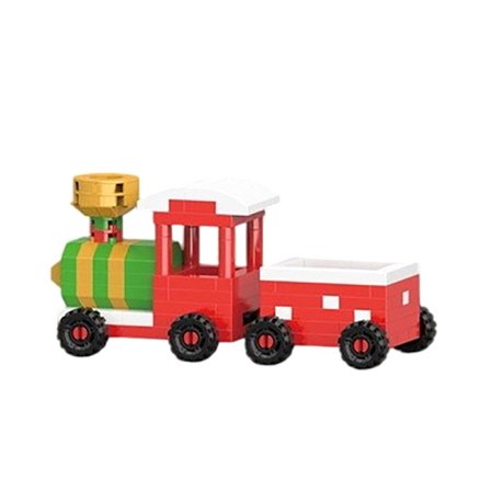 Julegaver Mikro Byggekloss Serie Julenissen Reinsdyr