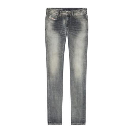 Diesel, Straight Jeans Grijs, Heren, Maat:W29 L30