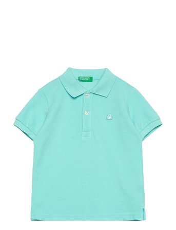 H/S Polo Shirt Blue United Colors Of Benetton