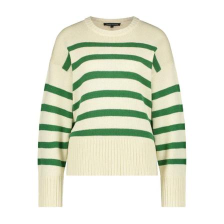 Tramontana, Jumper Stripe Groen, Dames, Maat:M