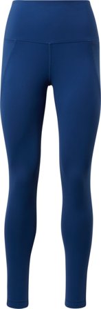Reebok Women's Lux High-Waisted Tights Women workout trousers Blue L
