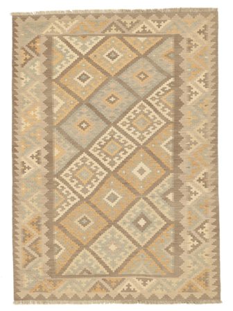 Light Nomad Kilim Rug 182X252 Orange/Brown Wool, Persia