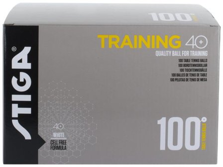 STIGA Bordtennisboll Training vit 100/fp - Lyreco - Skola och förskola - Idrott, hälsa och rörelse - Bordtennis