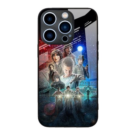 Passer for Apple glass telefondeksler med Stranger Things anime