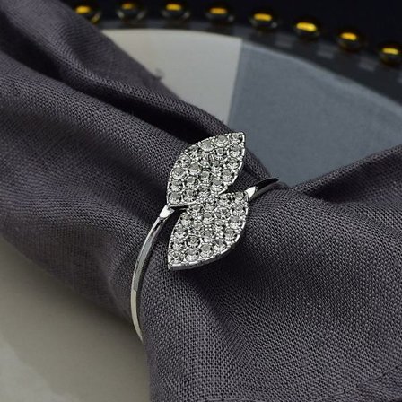 10-pack servettringar för bröllopsbord