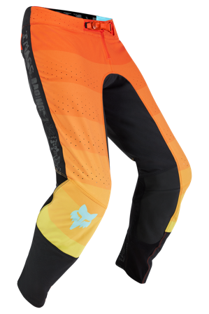 Pantaloni Motocross FOX Flexair Grid negru/portocaliu 38