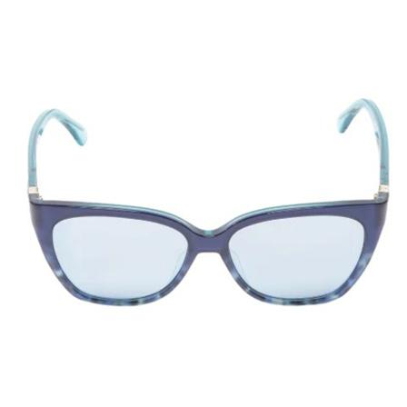 Moschino Pre-Owned, Pre-owned Plastic sunglasses Blauw, Dames, Maat:ONE Size