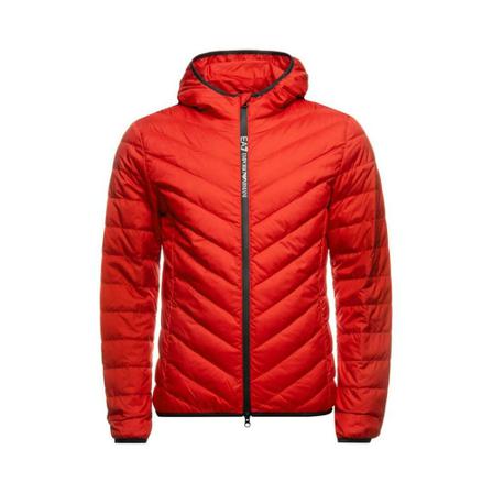 Emporio Armani Ea7, Down Jacket Czerwony, Mężczyzna, Rozmiar: S