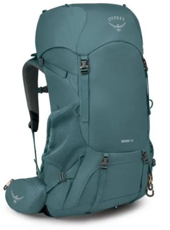 Osprey Renn 50 Cascade Blue/Melon Orange