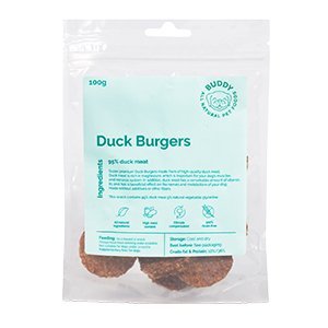 Buddy Duck Burgers, 100g