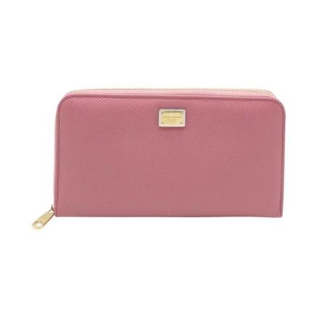 Dolce & Gabbana Pre-owned, Leather Wallet Roze, Dames, Maat:ONE Size,leer