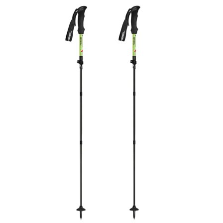 GABEL XTR Alu Alpine poles Black 110-130CM