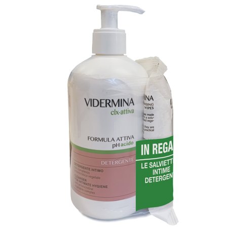 VIDERMINA CLX Kit Detergente Intimo ph acido - Igiene Intima