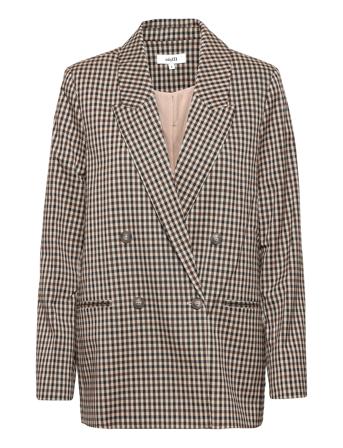 Brennda Blazers Double Breasted Blazers Svart MbyM