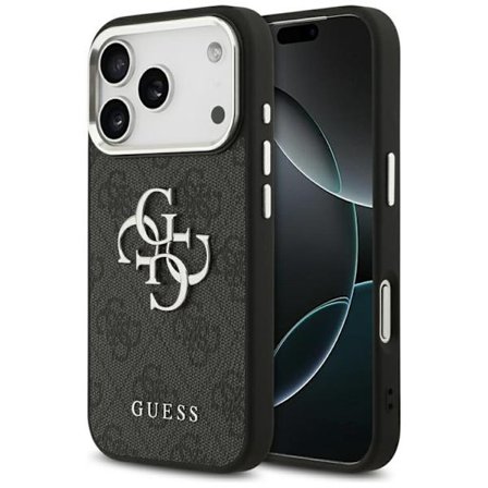 Guess telefonetui til iPhone 17 4G Big 4G Classic Logo - Sort