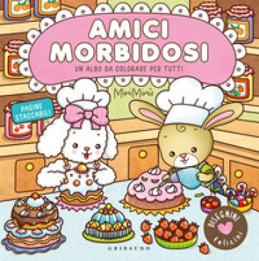 Amici morbidosi. Disegnini felicini. Un albo da colorare per tutti. Ediz. a colori