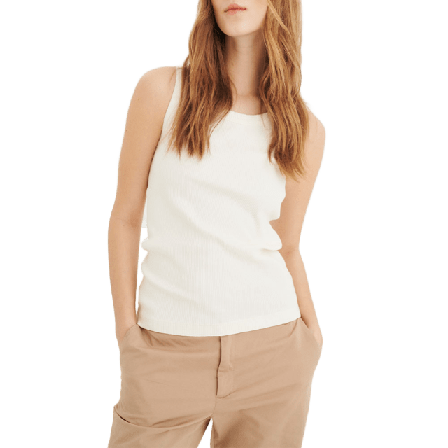 Inwear DagnaIW Tank; Top Linnen Dam Vit XS