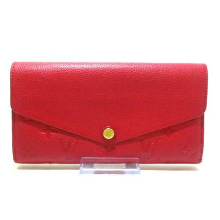 Louis Vuitton Vintage, Pre-owned Leather Wallet Rood, Dames, Maat:ONE Size