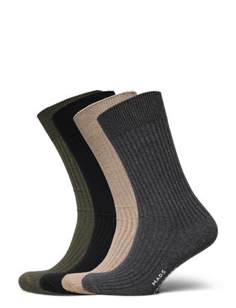 Sock Box Anton Underwear Socks Regular Socks Svart Mads Nørgaard