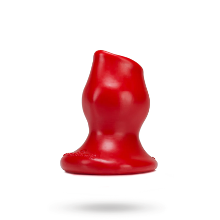 Pighole Hollow Butt Plug Medium - Red - Vuxen.se - Stor butt plugg, stor dildo