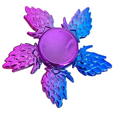 Fargerike fidget spinnere, plast gradient stressreduserende leke (Gradient Farge 3)