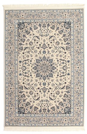 Médaillon Naïn Emilia Tapis - Beige/Bleu 200X300