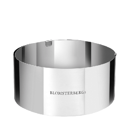 Blomsterbergs Kakring justerbar rostfritt stål Baktillbehör Unisex Grå 8,5CM