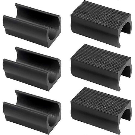 30 stk. 19 mm U-formede plastglidere for stolføtter, gulvbeskyttere, hetter -jc (Fww)