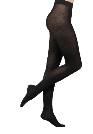 BleuForêt Ullstrumpbyxa Strumpbyxor Dam Svart XL