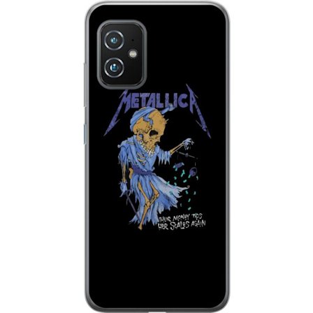 Kompatibelt Mobilskal till Asus Asus Zenfone 8 Metallica Rock Musik Band Hardrock