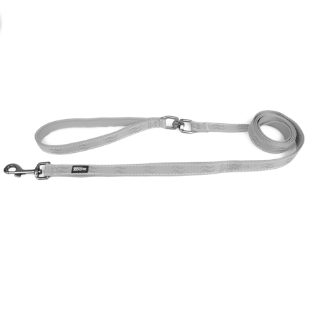 Selected by ZOO - Bånd Rufus 20 mm x 180 cm Grått - Hund - Halsbånd - ZOO.no