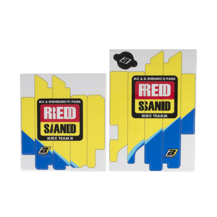 Adesivi Griglie Radiatore Blackbird World MXGP 2017 - Suzuki RM-Z 450 2015-2026