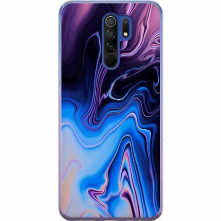 Xiaomi Redmi 9 Genomskinligt Skal Mönster